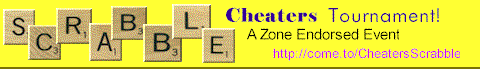 Scrabble Cheater's Tournament